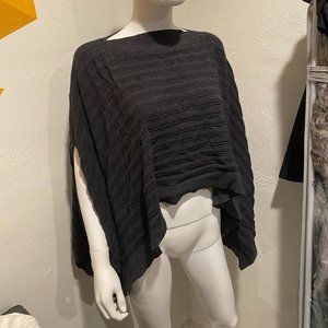 lululemon charcoal knit poncho